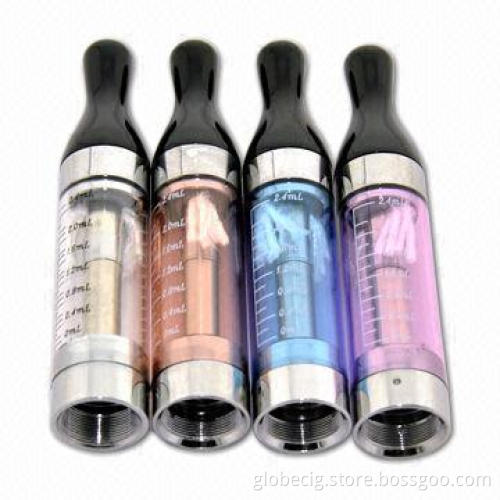 T2 clearomizer, 2.4mL, OEM/ODM welcomed, CE, FCC, PSE approvals for electronic cigarettes
